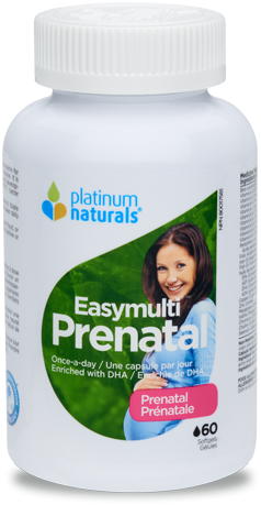 Plat Nat- Easymulti Prenatal  (60 Softgels)