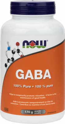 NOW - GABA 100% Pure ( 170g  ) Powder