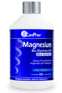 Can- Mag Bisglycinate Ultra Gentle Liquid (300mg) - 500 mL