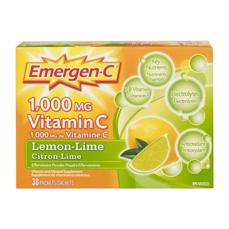Emergen-C Vitamin C (Lemon-Lime)