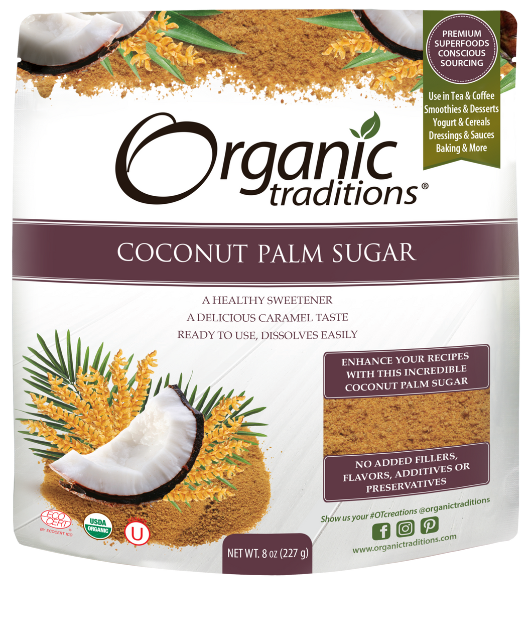 Org Trad- Coconut Palm Sugar (227g)