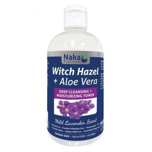 Naka  Plat - Witch Hazel + Aloe Vera deep cleansing and moisturizing Toner 360ml
