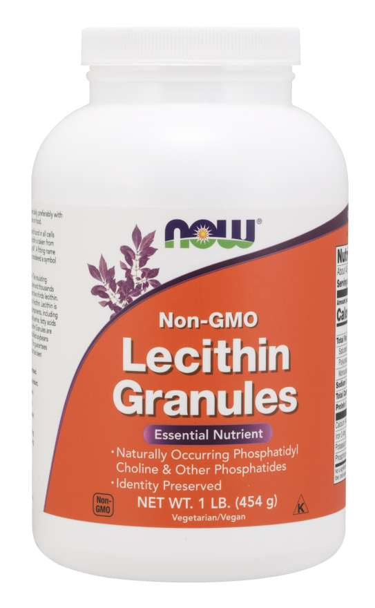 Now - Lecithin Granules non GMO (1Lb)