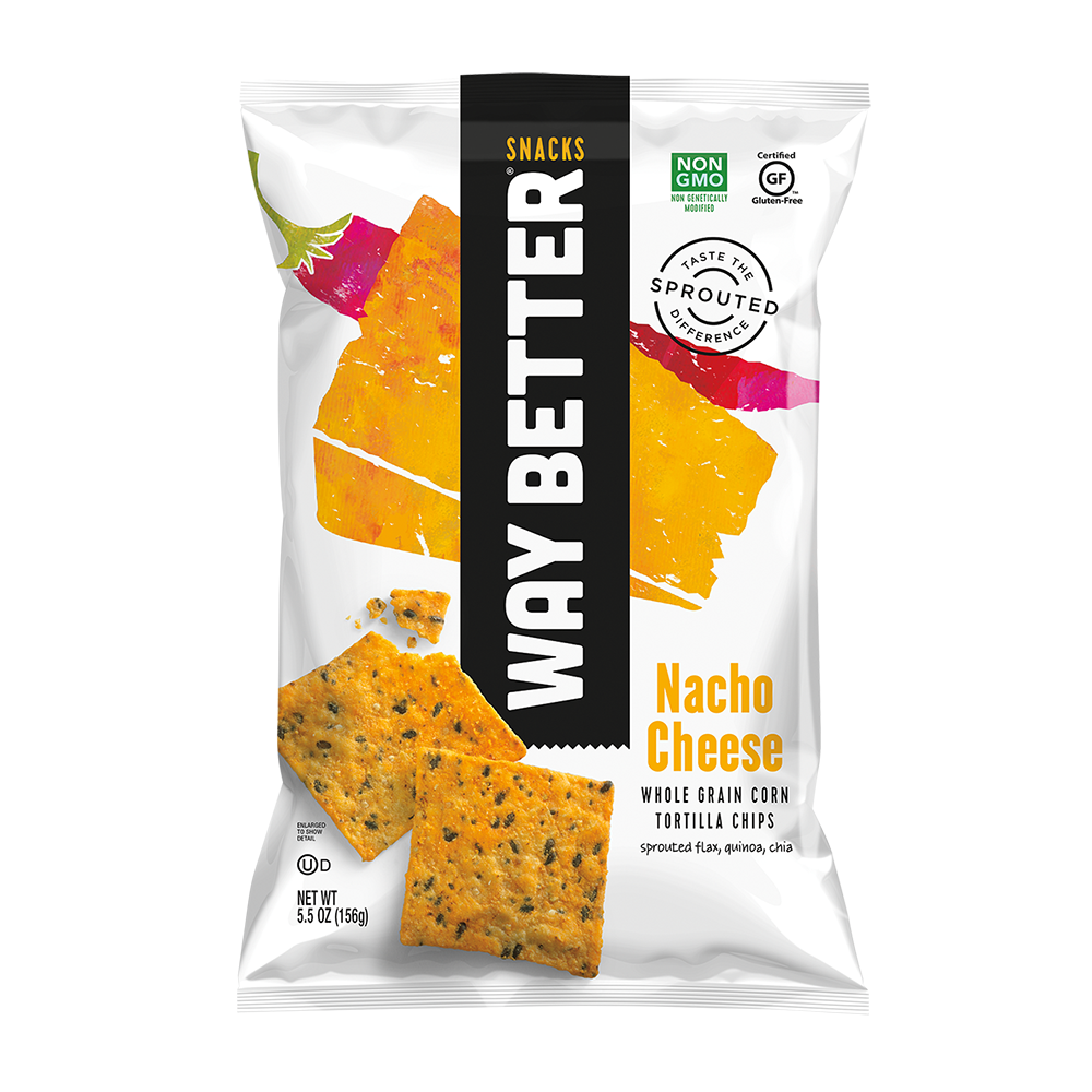 Way Better Snacks- Nacho Cheddar Corn Tortilla Chips