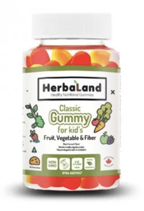 Herbaland Gummy Fruit ,Vegetable and Fiber (45)