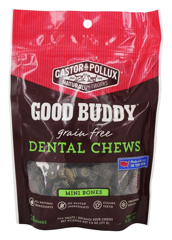 Good Buddy Grain-Free Dental Chews (23 Mini Bones)