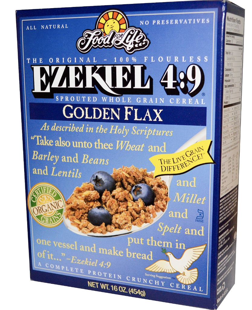 Ezekiel 4:9 Org Sprouted Grain Flax Cereal (454g)