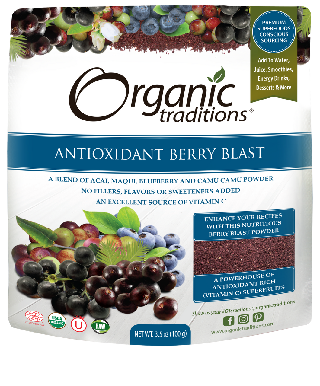 Org Trad-  Antioxidant Berry Blast (100g)