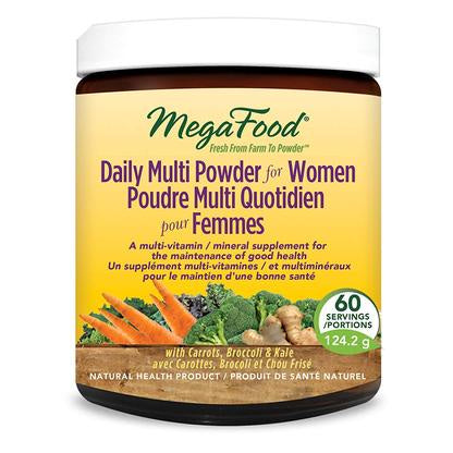 MegaFood- Daily Multi powder for women 124.4G 60 servings