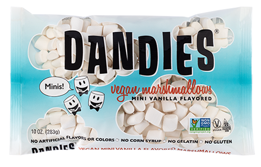Dandies Vegan Mini Vanilla Flavored Marshmallows (283G)