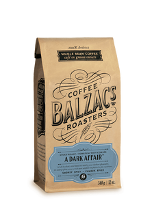 Balzacs - Bards Blend - Stout Roast Whole Bean Coffee (340g)