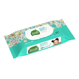 Seventh Generation Baby Wipes Widget-Free & Clear (64Ct)