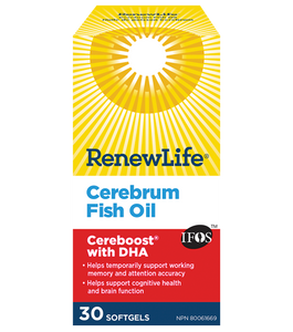 RenewLife - Cerebrum Fish Oil (30 Softgels)