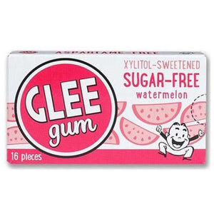 Glee Gum - Sugar-Free Watermelon Gum (16 Pieces)