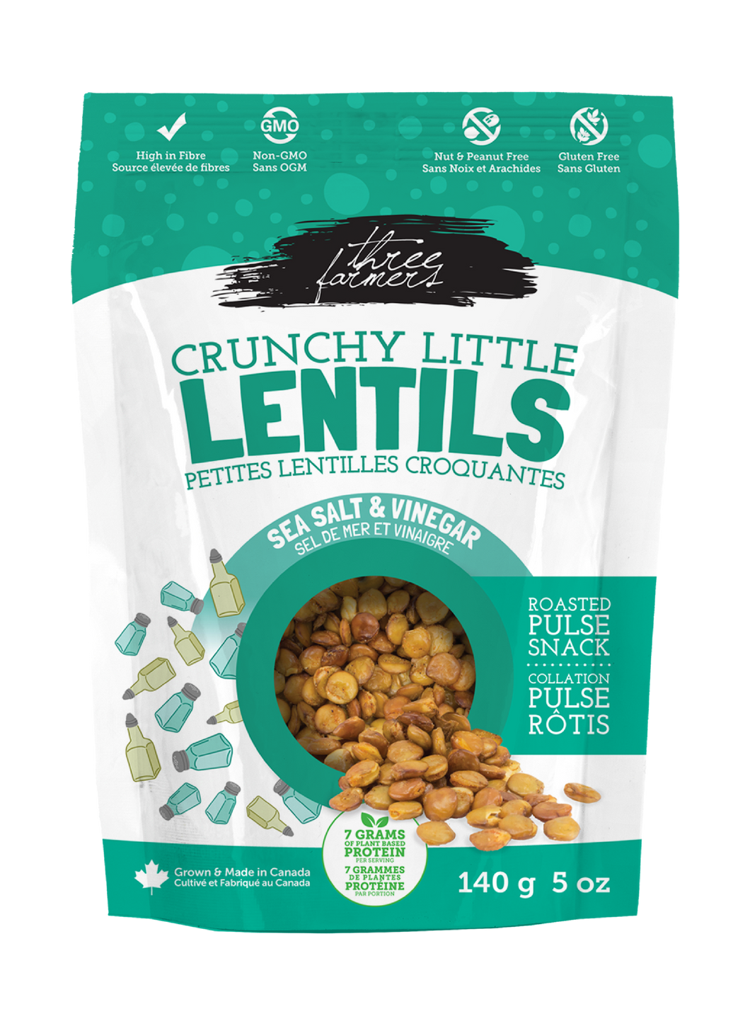 Farmer - Crunchy Little Lentils (Sea Salt & Vinegar)