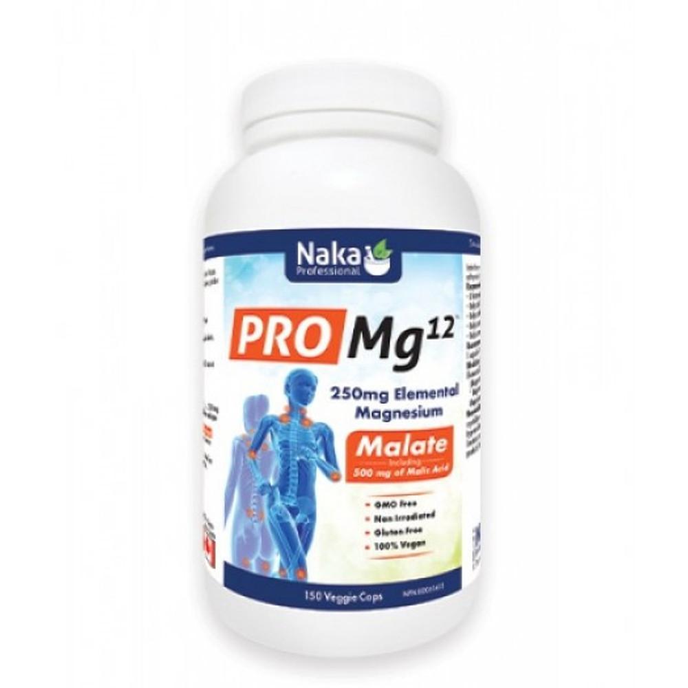 Naka - Pro Mg12  Malate 250mg (150 VCaps)